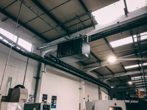 14 CECx destratification fans were installed at height to maintain even air distribution