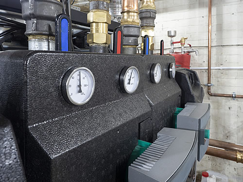 Pump set - Ideal Evomax 100kW condensing boiler Hampshire